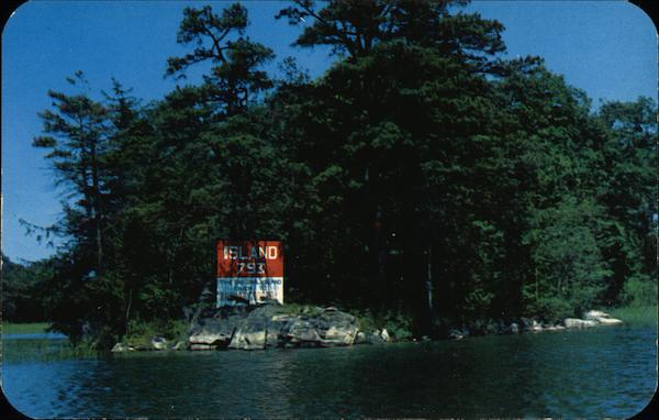 Arthur Godfrey Island 793 Thousand Islands New York