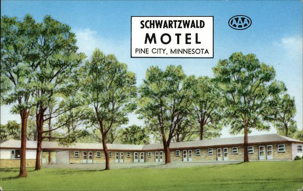 The Schwartzwald Motel Pine City Minnesota