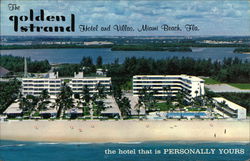 The Golden Strand Hotel and Villas Miami Beach, FL Postcard Postcard Postcard