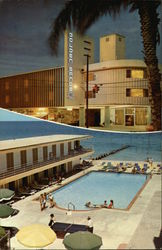 Golden Sands Motor Hotel Postcard
