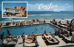 Cheze Paree Motel Postcard