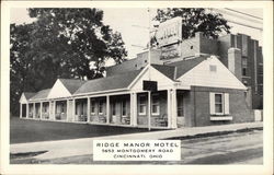 Ridge Manor Motel Postcard