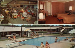 Quality Courts Motel Coral & Restaurant Rocky Mount, NC Postcard Postcard Postcard