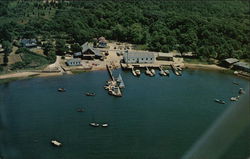 Parker's Boat Yard, at Beautiful Red Brook Harbor Cataumet, MA Postcard Postcard Postcard