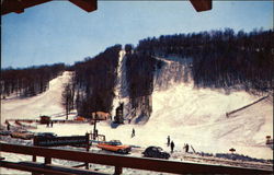 The Dartmouth Skiway from Brundage Lodge Lyme, NH Postcard Postcard Postcard