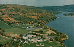 Mascoma Valley And Center Of Light La Salette Postcard