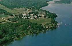Camp Pius - La Salette Seminary Postcard