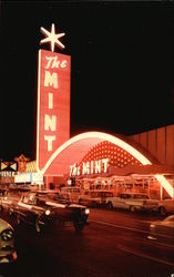 The Mint - In "Glitter Gulch" Las Vegas, NV Postcard Postcard Postcard