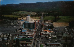 Air View of South Shore Lake Tahoe Stateline, NV Postcard Postcard Postcard