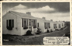 Chamberlin's Colonial Cabins Postcard