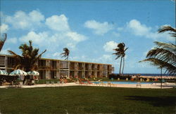 Commander Motel Riviera Beach, FL Postcard Postcard Postcard