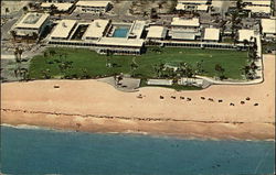 The Colonnades Beach Motel Postcard