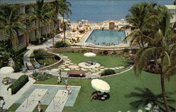 Chateau Resort Motel Miami Beach, FL Postcard Postcard Postcard