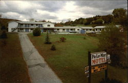 Pa-Lo-Mar Motel, Inc. Springfield, VT Postcard Postcard Postcard