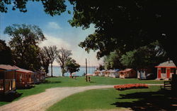 Lakeside Motor Court Barrie, ON Canada Ontario Postcard Postcard Postcard