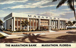 The Marathon Bank Florida Postcard Postcard Postcard