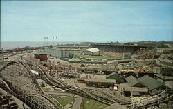 A Section of the Midway at the Canadian National Exhibition Postcard