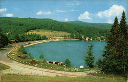 Willoughby Beach Westmore, VT Postcard Postcard Postcard