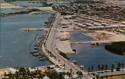 Aerial view of Roosevelt Boulevard Postcard