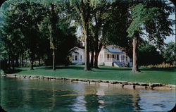 Thousand Islands Club, Wellesley Island - Tennis House Alexandria Bay, NY Postcard Postcard Postcard