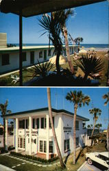 The Suncoast Beach Motel Postcard