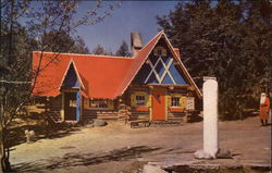 Santa's Post Office Building, North Pole Wilmington, NY Postcard Postcard Postcard