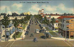Lincoln Road Miami Beach, FL Postcard Postcard 