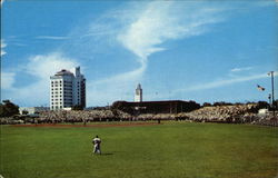 Baseball Spring Training, Boston Red Socks in Action Sarasota, FL Postcard Postcard Postcard