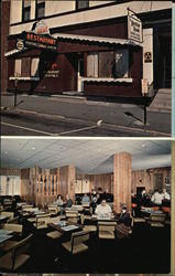 The Alps Restaurant Postcard