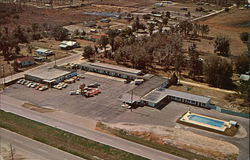 Valencia Restaurant and Motel Postcard