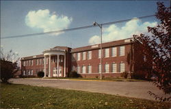 Administration Building of Hinds Junior College Postcard