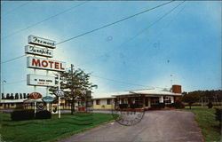 Freemont Turnpike Motel Fremont, OH Postcard Postcard Postcard
