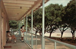 Jekyll Estates Motel Postcard