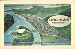 Orange Harbor Mobile Home Park Fort Myers, FL Postcard Postcard Postcard