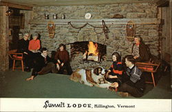 Summit Lodge Killington, VT Postcard Postcard Postcard