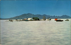 Bonneville Salt Flats World's Fastest Speedway Wendover, UT Postcard Postcard Postcard