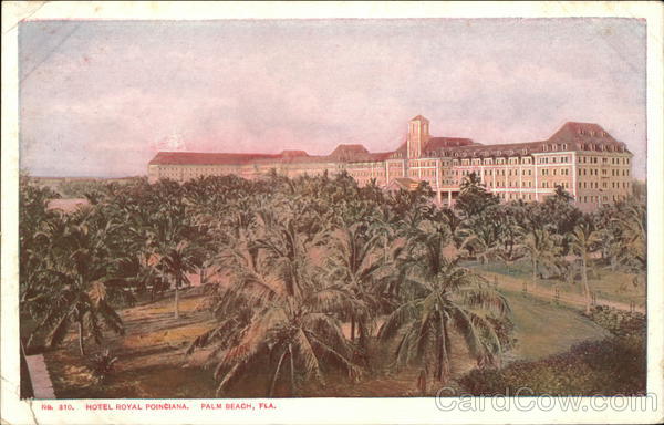 Hotel Royal Poinciana Palm Beach Florida