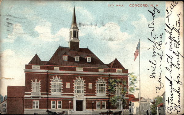 City Hall Concord New Hampshire