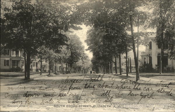 South Broad Street Elizabeth New Jersey