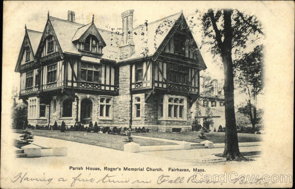 Parish House, Roger's Memorial Church Fairhaven Massachusetts