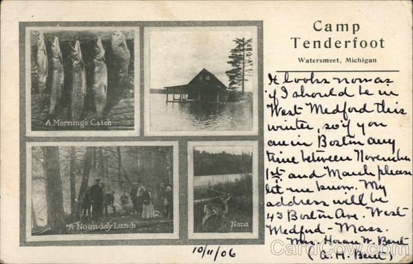 Camp Tenderfoot Watersmeet Michigan