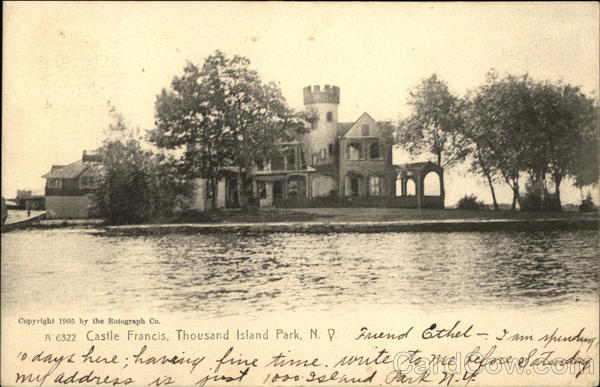 Castle Francis Thousand Island Park New York