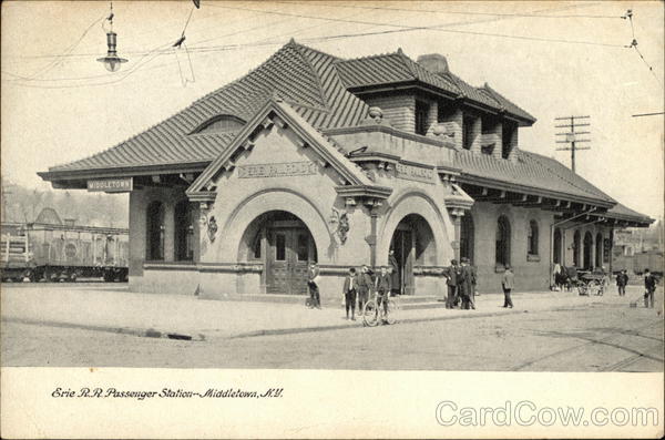 Erie R.R. Passenger Station Middletown New York