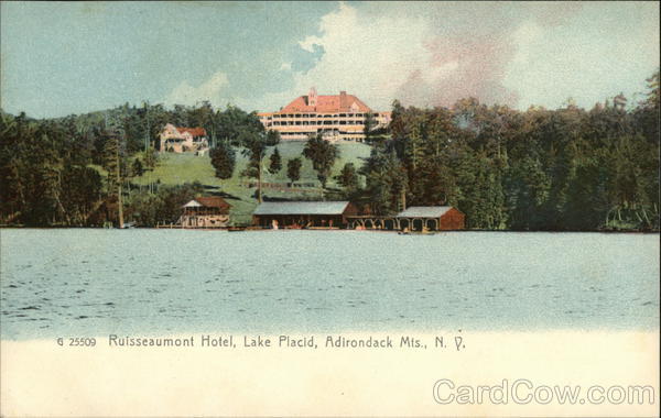 Rulsseaumont Hotel, Lake Placid, Adirondack Mts. New York