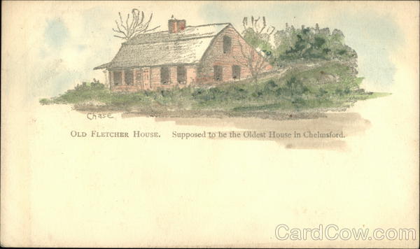 Old Fletcher House Chelmsford Massachusetts
