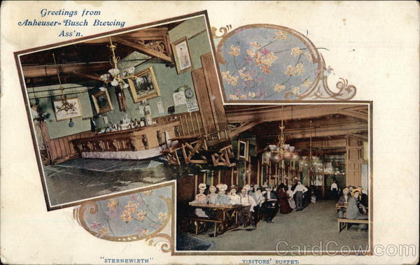 Greetings From Anheuser-Busch Brewing Assocation St. Louis Missouri