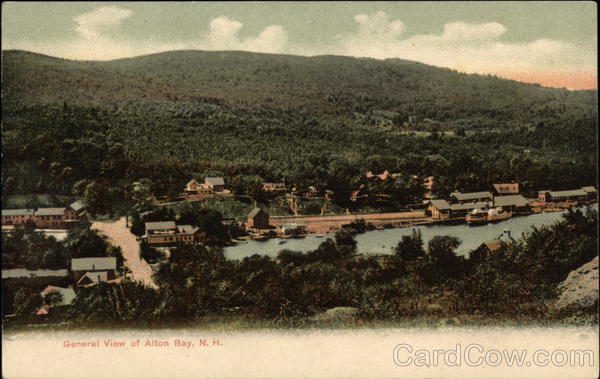 General View Alton bay New Hampshire