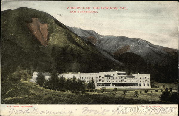 Arrowhead Hot Springs San Bernardino California