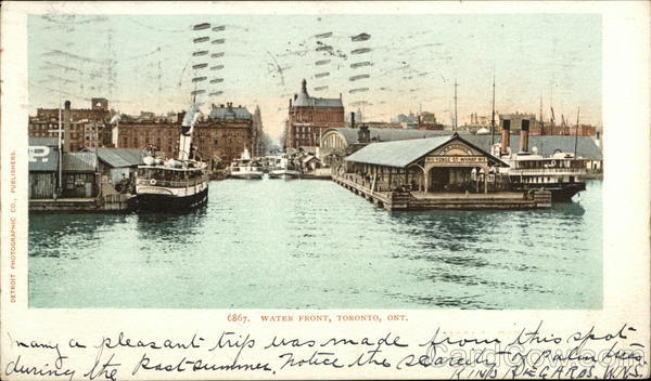 Water Front Toronto Canada Ontario