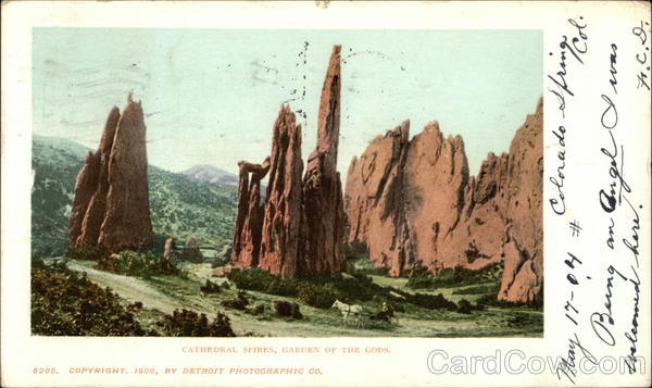 Cathedral Spires, Garden of the Gods Colorado Springs